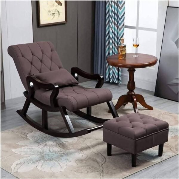 Rocking Chair 03 with Footress